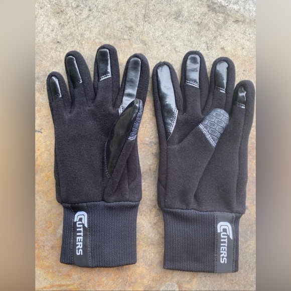 Cutters Coaches 022 football gloves large black - Picture 5 of 5